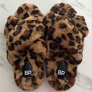 Leopard Slippers